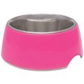 Loving Pets Hot Pink Retro Bowl - Extra Small PC07130